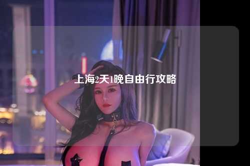 上海2天1晚自由行攻略